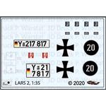 Decalbogen LARS 2 (Set 1)