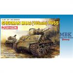 Sherman M4A3 with 105mm Howitzer gun and HVSS