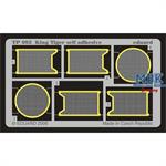 Königstiger Lüftergitter selbstklebend (Tamiya) -