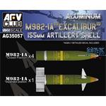 Aluminium 155mm Artillery Shell M982-I "Excalibur"