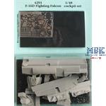 F-16D Fighting Falcon Cockpit Set