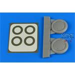 GLOSTER GLADIATOR WHEELS & PAINT MASKS