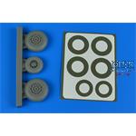 B-26K Invader wheels & paint masks - early -