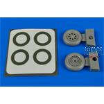 F6F HELLCAT WHEELS & PAINT MASKS  (TYPE B)