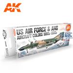 US AIR FORCE&ANG AIRCRAFT COLORS 1960-80S (3.Gen.)