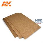 Cork Sheet – FINE grained/ Korkplatten 200x300x2mm