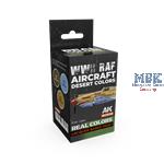 REAL COLORS: WWII RAF Aircraft Desert Colors SET