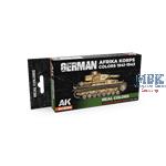 REAL COLORS: German Afrika Korps Color 1941-43 SET