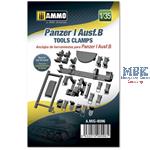 Panzer I Ausf.B Tools Clamps  1:35