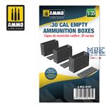 .30 cal Empty Ammunition Boxes 1:35