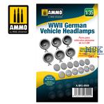 WWII German Vehicle Headlamps 1/35