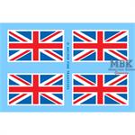 Britische Flaggen