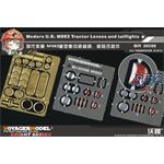 M983 Tractor Lenses and taillights (for TRUMPETER)