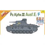 Pz.Kpfw.III Ausf.E/F (2 in 1) (Cyber Hobby Orange