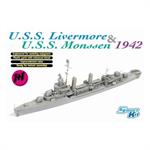 U.S.S. Livermore & U.S.S. Monssen 1942 (Twin Pack) U.S.S. Livermore & U.S.S. Monssen 1942 (Twin Pack)