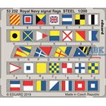 Royal Navy signal flags STEEL  1/200