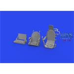 Grumman TBF-1C Avenger seats PRINT 1/48