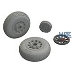 North-American P-51B/C wheels block tread 2 1/48