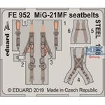 MiG-21MF seatbelts STEEL  1/48