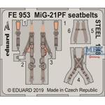 MiG-21PF seatbelts STEEL  1/48