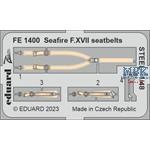 Supermarine Seafire F.XVII seatbelts STEEL 1/48