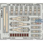 Boeing B-17F Flying Fortress seatbelts STEEL 1/48