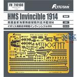 HMS Invincible 1914 PE Sheets (FH1311)