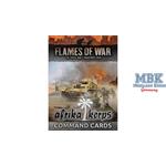 Flames Of War: Afrika Korps Command Cards