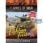 Flames Of War: Fighting First Unit Cards