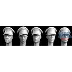 5 Heads British officer´s type Peaked cap