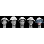 5 Heads British, British helmet with camouflage