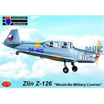 Zlin Z-126 "Would-Be-Military Liveries"