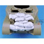 M5 / M8 Tank Front Hull Sandbag Armor set