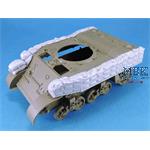 US Light Tank M5 / M8 Side Hull Sandbag Armor set