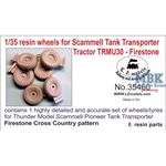 Resin wheels Firestone f. Scammell Pioneer Tractor