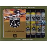 Model Air Set Metallfarben (16 Stück)