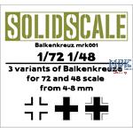 Balkenkreuz 1/48 / 1/72