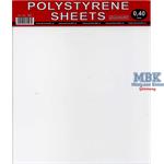 Polystyrene sheets 0,4 mm (220mmx190mm)