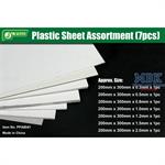 Plastic Sheet Assortment (7 pcs) - Plastikplatten