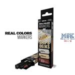 REAL COLORS MARKERS SET: Ships and Decks