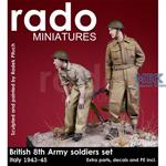 British 8th Army, Italy 1943-45, two figures