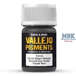 Vallejo Pigment Dark Natural Iron Oxide - Eisenoxi