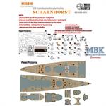 WWII German Battlecruiser Scharnhorst Dragon 1040