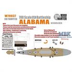 WWII USS Alabama(for Trumpeter 05762)