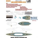 SMS Derfflinger 1916 Holzdeck