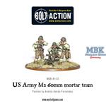 Bolt Action: US Army 60mm mortar team