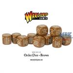 Bolt Action: Order Dice pack - Brown