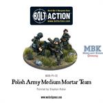 Bolt Action: Polish Army medium mortar team