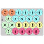 Krupp Protze Wheel Mask (Tamiya) Krupp Protze Wheel Mask (Tamiya)