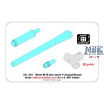 90mm M-36 tank barrel Y-Shaped Muzzel Brake f.M-47